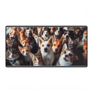 Cute Pets Desk Mat (personalized)