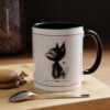 Charming Cat Coffee Mug - Heartfelt Design for Cat Lovers