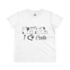 11559375672795018318_2048.jpeg I Love Cats Women's Midweight Cotton Tee