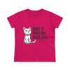 14847439208600681491_2048.jpeg Cat Lover Tee - Funny Women's Midweight Cotton T-Shirt