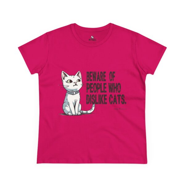 14847439208600681491_2048.jpeg Cat Lover Tee - Funny Women's Midweight Cotton T-Shirt