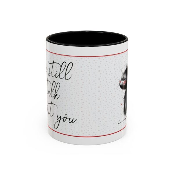 Charming Cat Coffee Mug - Heartfelt Design for Cat Lovers