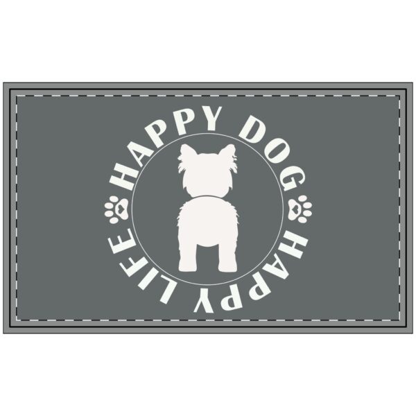 4189720686351799669_2048-2.jpeg Happy Dog Polyester Doormat - Welcoming Entryway Decor for Dog Lovers