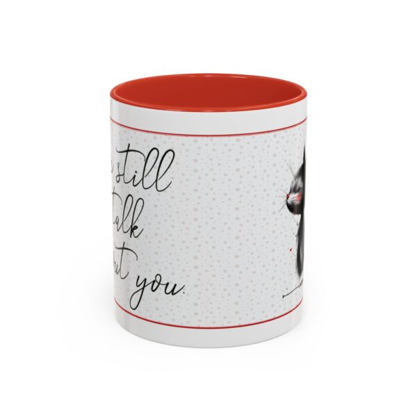Charming Cat Coffee Mug - Heartfelt Design for Cat Lovers