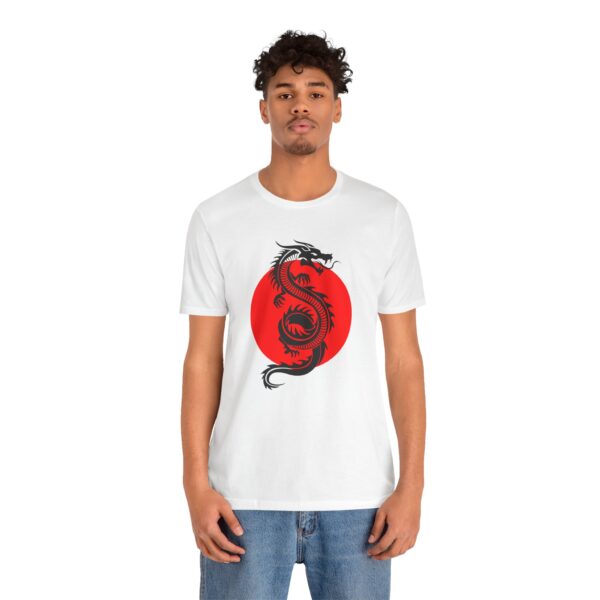 10672229880152412646_2048.jpeg Japanese Dragon Art Unisex Short Sleeve Tee