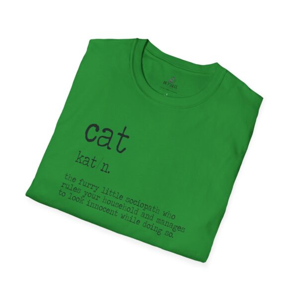 13684185209750386454_2048.jpeg Cute Cat Definition Tee, Unisex Softstyle T-Shirt, Gift for Cat Lovers, Animal Lover Apparel