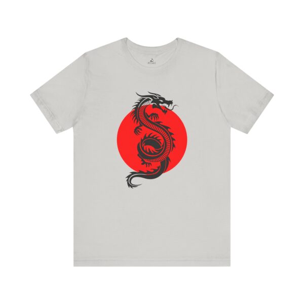 14315726476099630768_2048.jpeg Japanese Dragon Art Unisex Short Sleeve Tee