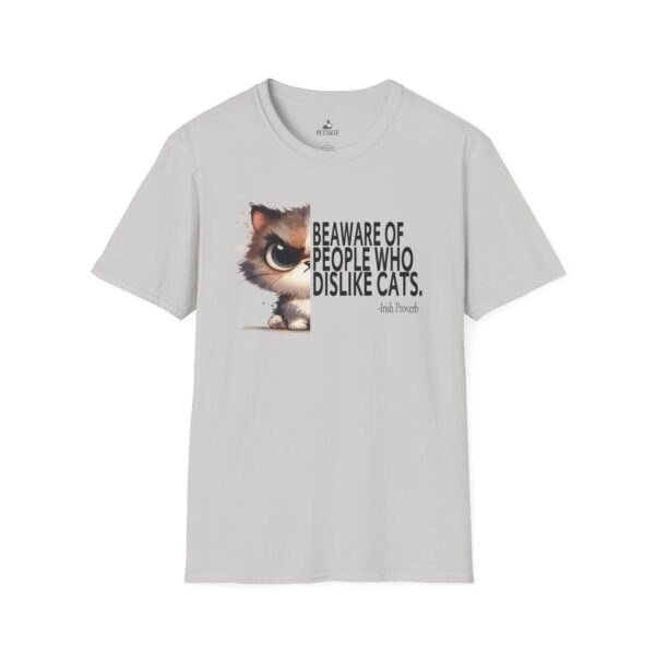 1617214211323225893_2048.jpeg Cute Cat Warning T-Shirt, Funny Cat Lover Gift, Unisex Tee, Pet Owner Apparel, Gift for Cat Moms and Dads