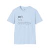 16893244712095874007_2048.jpeg Cute Cat Definition Tee, Unisex Softstyle T-Shirt, Gift for Cat Lovers, Animal Lover Apparel