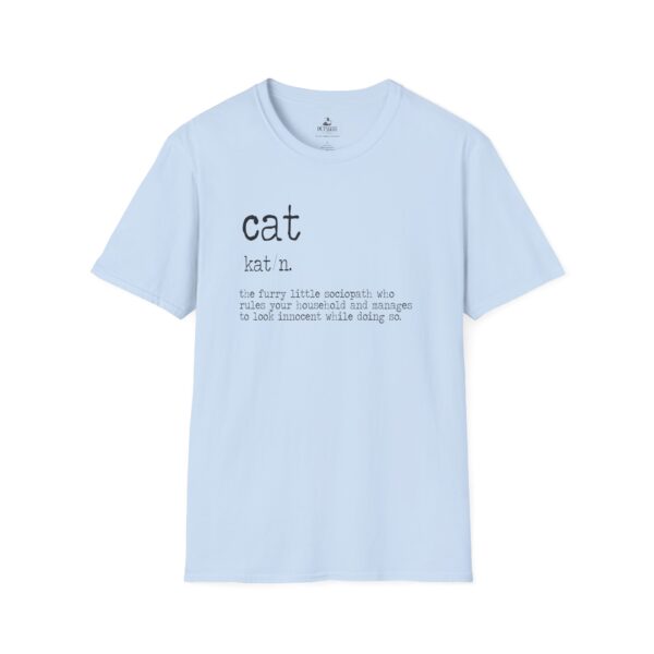 16893244712095874007_2048.jpeg Cute Cat Definition Tee, Unisex Softstyle T-Shirt, Gift for Cat Lovers, Animal Lover Apparel