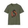 17110381820832696603_2048.jpeg Dragon Fire Unisex T-Shirt Softstyle Tee, Gift for Gamers, Cool Graphic Tee, Casual Wear