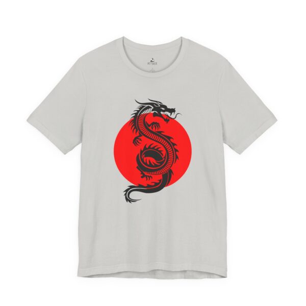 17811720944873656094_2048.jpeg Japanese Dragon Art Unisex Short Sleeve Tee
