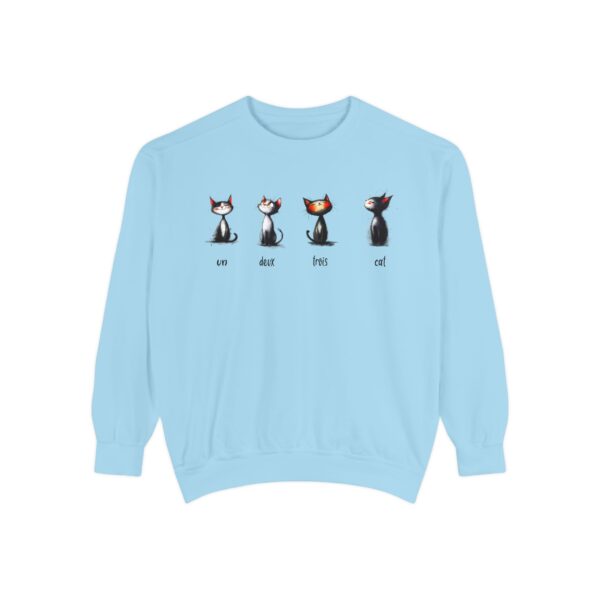 Cat-Themed Unisex Garment-Dyed Sweatshirt - Cozy, Creative, Ideal for Cat Lovers, Perfect for Casual Wear, Gift for Cat Enthusiasts, [...]