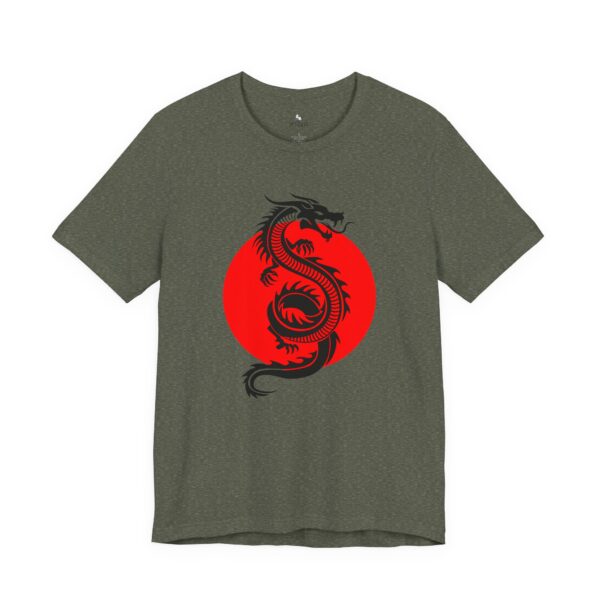 3132564644100278285_2048.jpeg Japanese Dragon Art Unisex Short Sleeve Tee