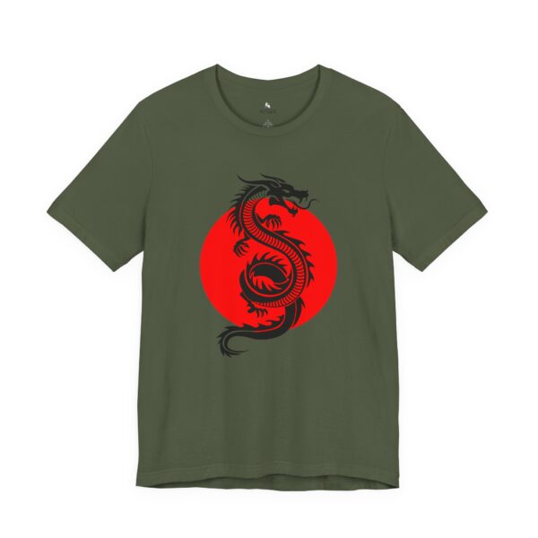 4849706293459809041_2048.jpeg Japanese Dragon Art Unisex Short Sleeve Tee