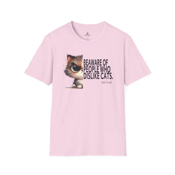 5080240562121223087_2048.jpeg Cute Cat Warning T-Shirt, Funny Cat Lover Gift, Unisex Tee, Pet Owner Apparel, Gift for Cat Moms and Dads