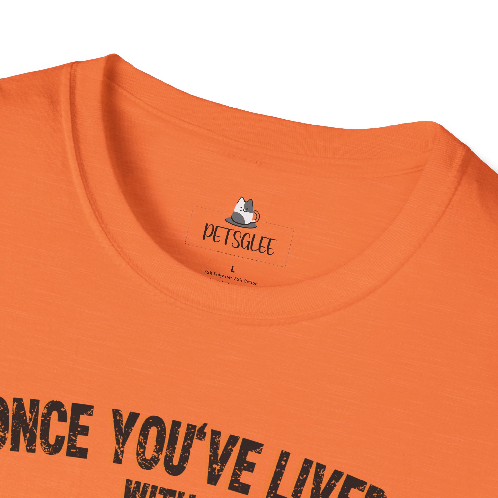 T-Shirt with Tuxedo Cat Design, Cat Lover Gift, Funny Pet Tee, Unisex Humor Shirt, Cat Owner Apparel. - Image 7