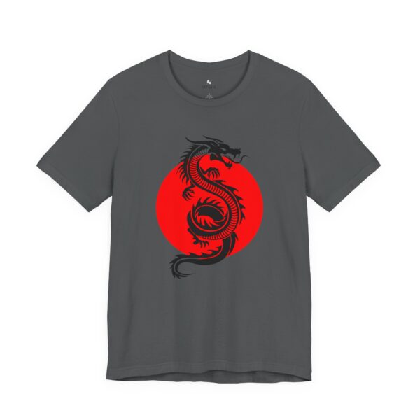 5924365140289177401_2048.jpeg Japanese Dragon Art Unisex Short Sleeve Tee