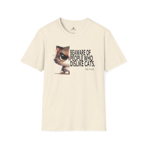 8134146956893434496_2048.jpeg Cute Cat Warning T-Shirt, Funny Cat Lover Gift, Unisex Tee, Pet Owner Apparel, Gift for Cat Moms and Dads
