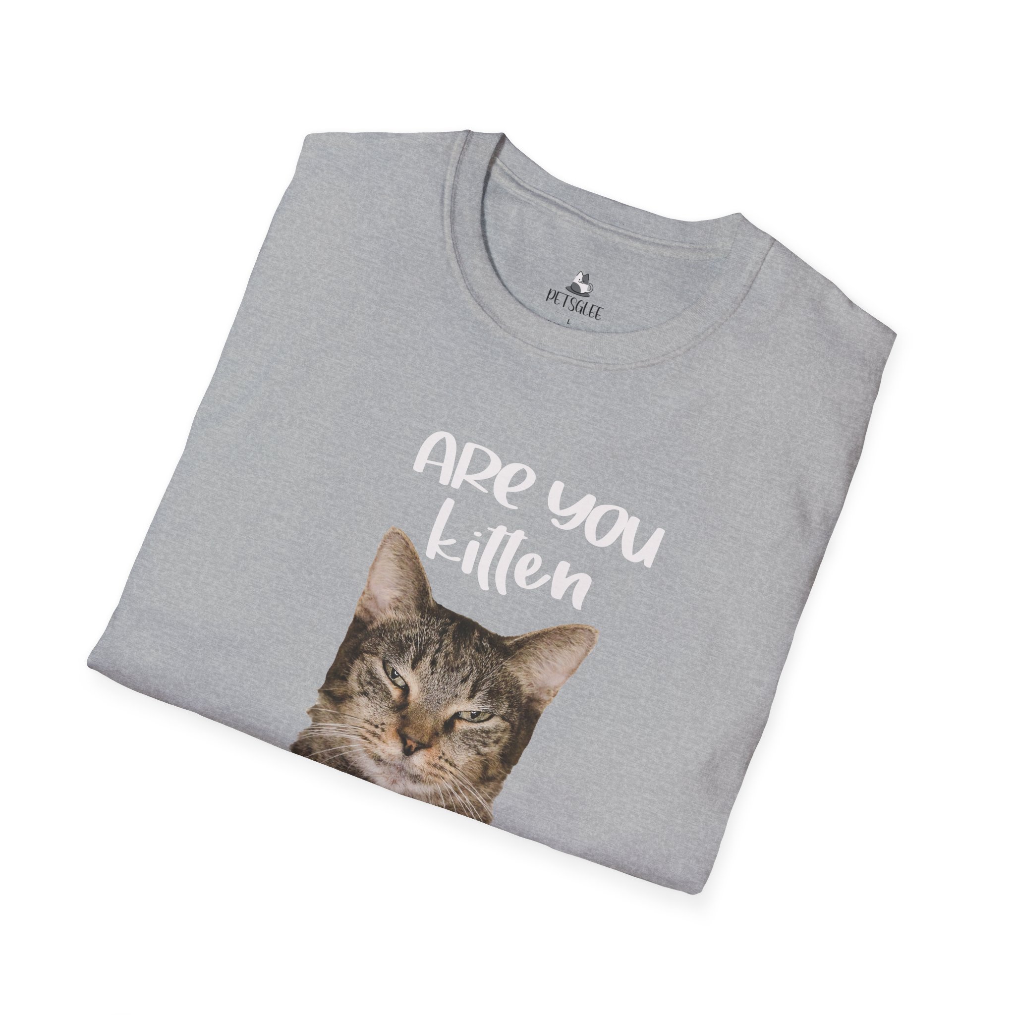 Cute Cat Humor Unisex T-Shirt Are You Kitten Me? Pet Lovers Gift, Funny Tee, Orange Cat Shirt, Birthday Gift, Casual Wear - Image 13