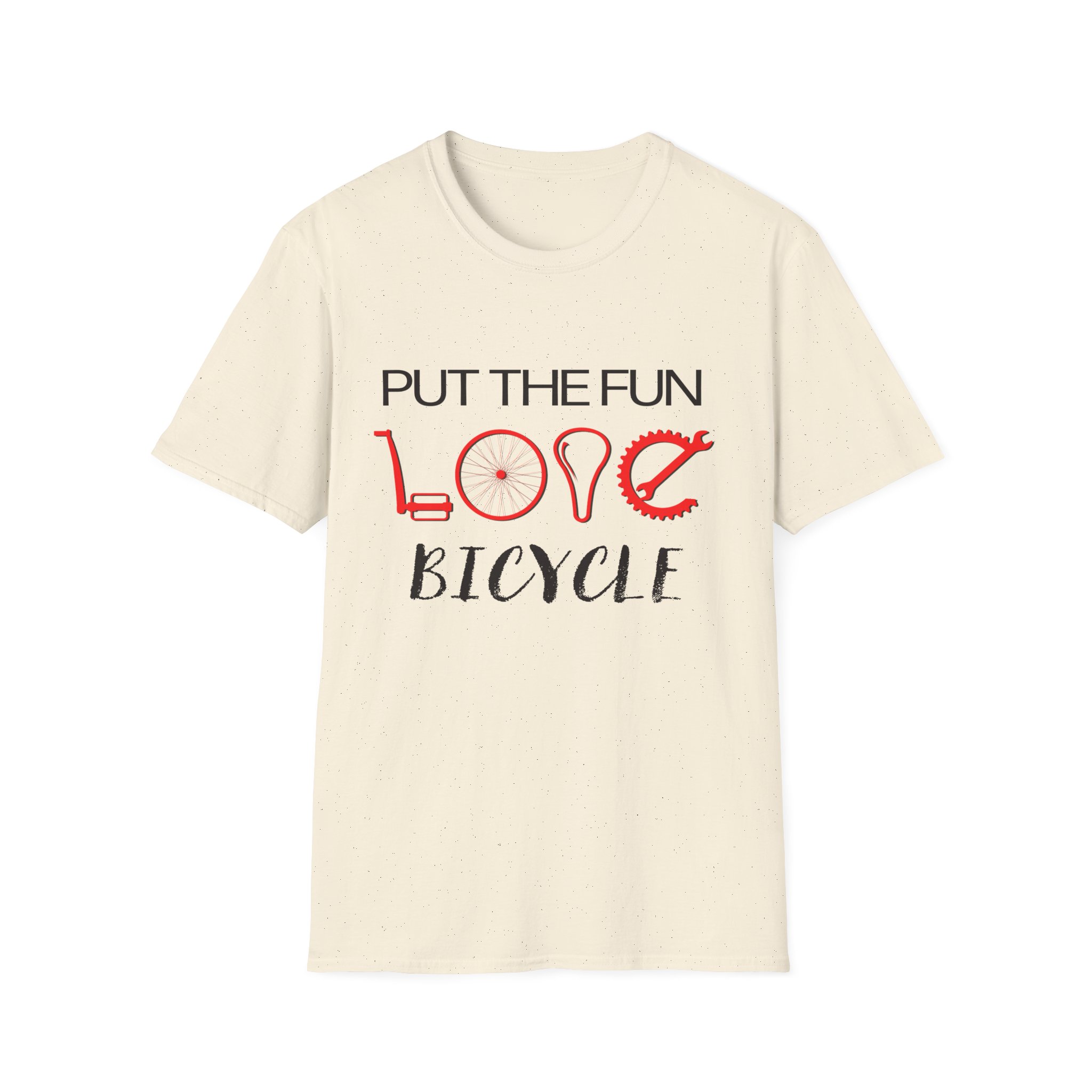 Fun Love Bicycle Unisex T-Shirt - Perfect for Cycling Enthusiasts, Gifts, Casual Wear, and Bike Lovers - Image 16