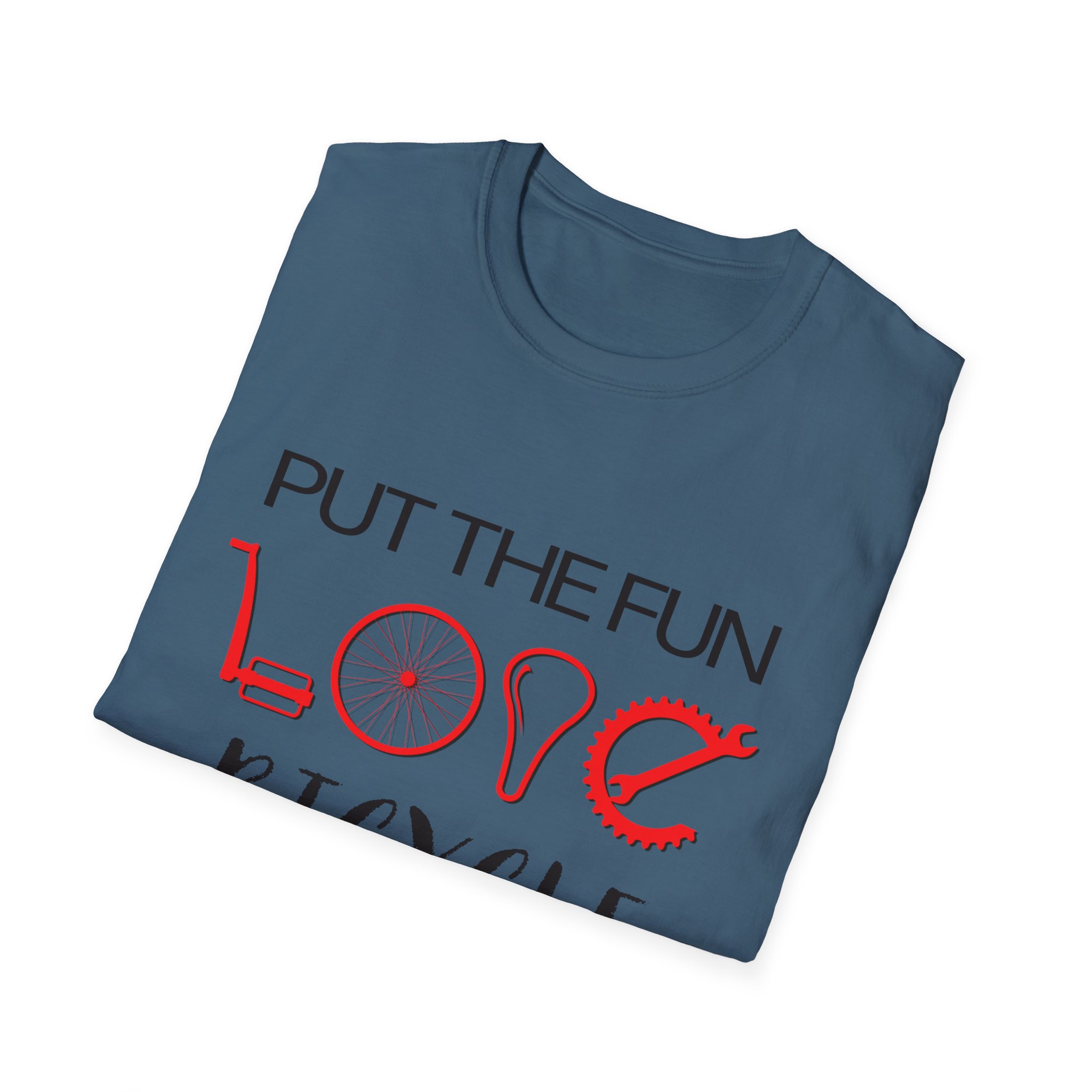 Fun Love Bicycle Unisex T-Shirt - Perfect for Cycling Enthusiasts, Gifts, Casual Wear, and Bike Lovers - Image 34