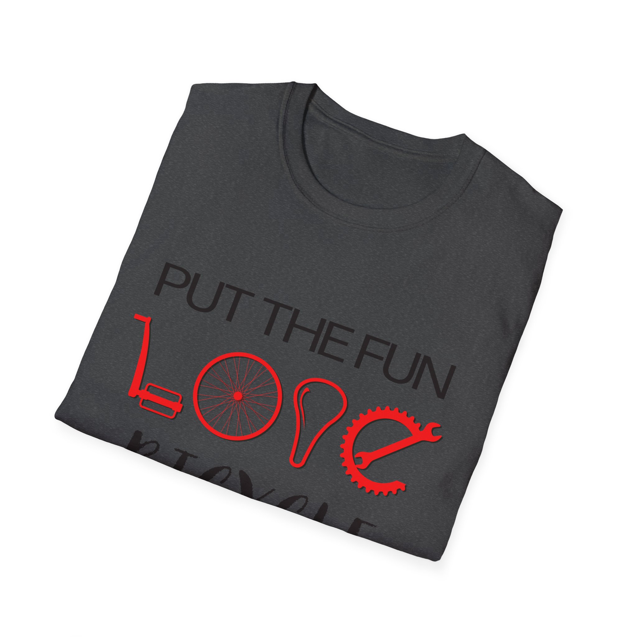 Fun Love Bicycle Unisex T-Shirt - Perfect for Cycling Enthusiasts, Gifts, Casual Wear, and Bike Lovers - Image 30