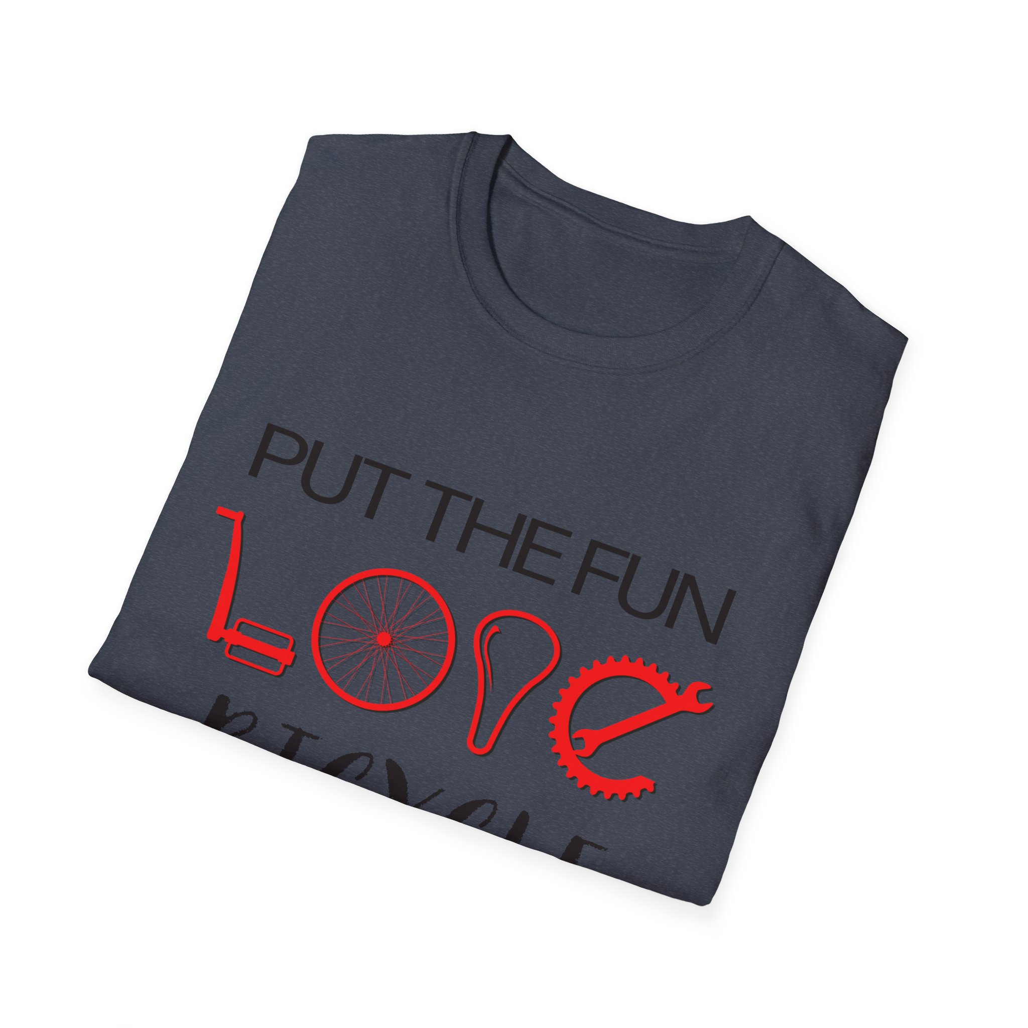 Fun Love Bicycle Unisex T-Shirt - Perfect for Cycling Enthusiasts, Gifts, Casual Wear, and Bike Lovers - Image 38