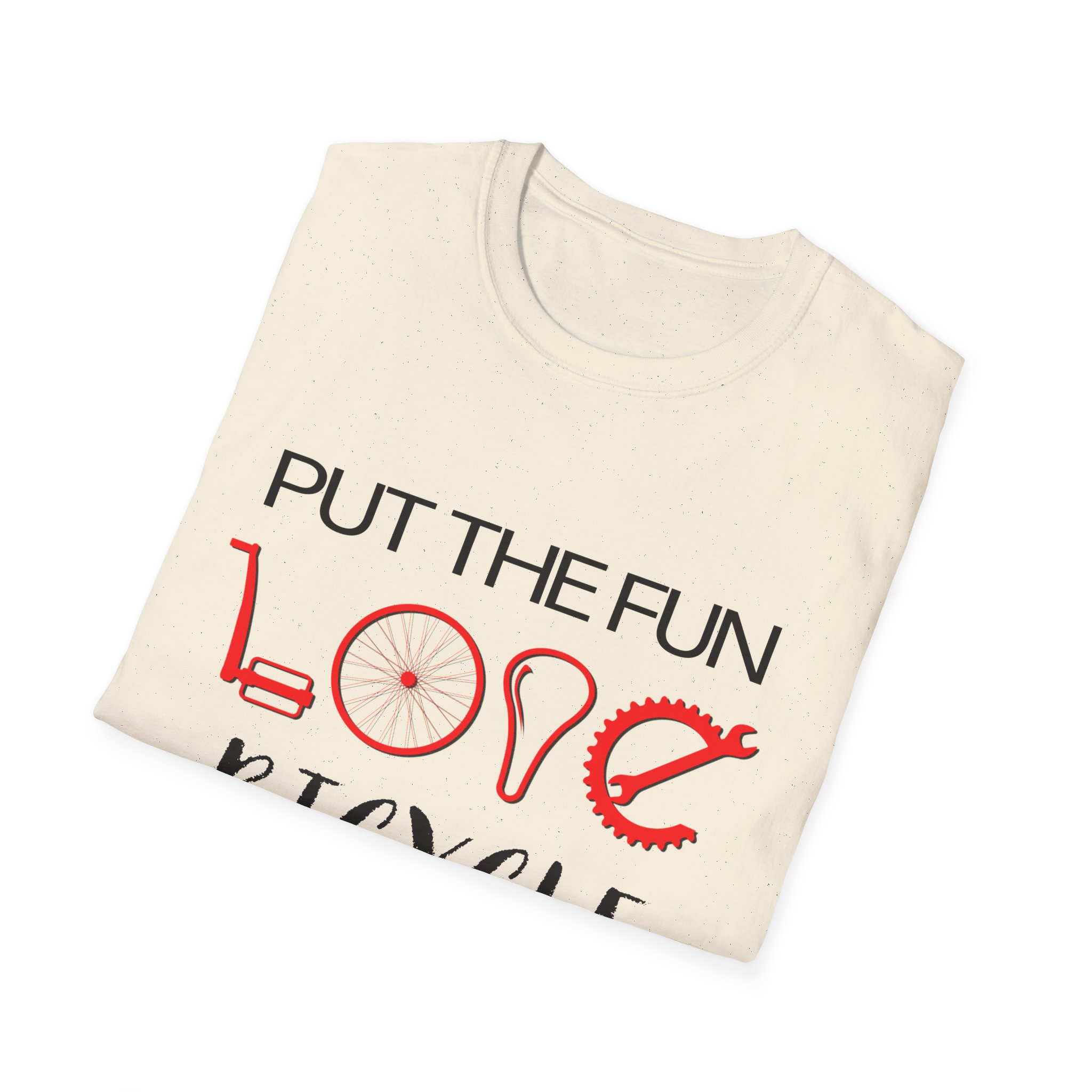 Fun Love Bicycle Unisex T-Shirt - Perfect for Cycling Enthusiasts, Gifts, Casual Wear, and Bike Lovers - Image 18